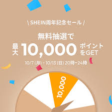 SHEINの周年ルーレットってどうやって回せるのか？出現方法について徹底解説！！